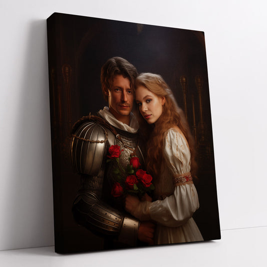 The Romantic Knight and Princess