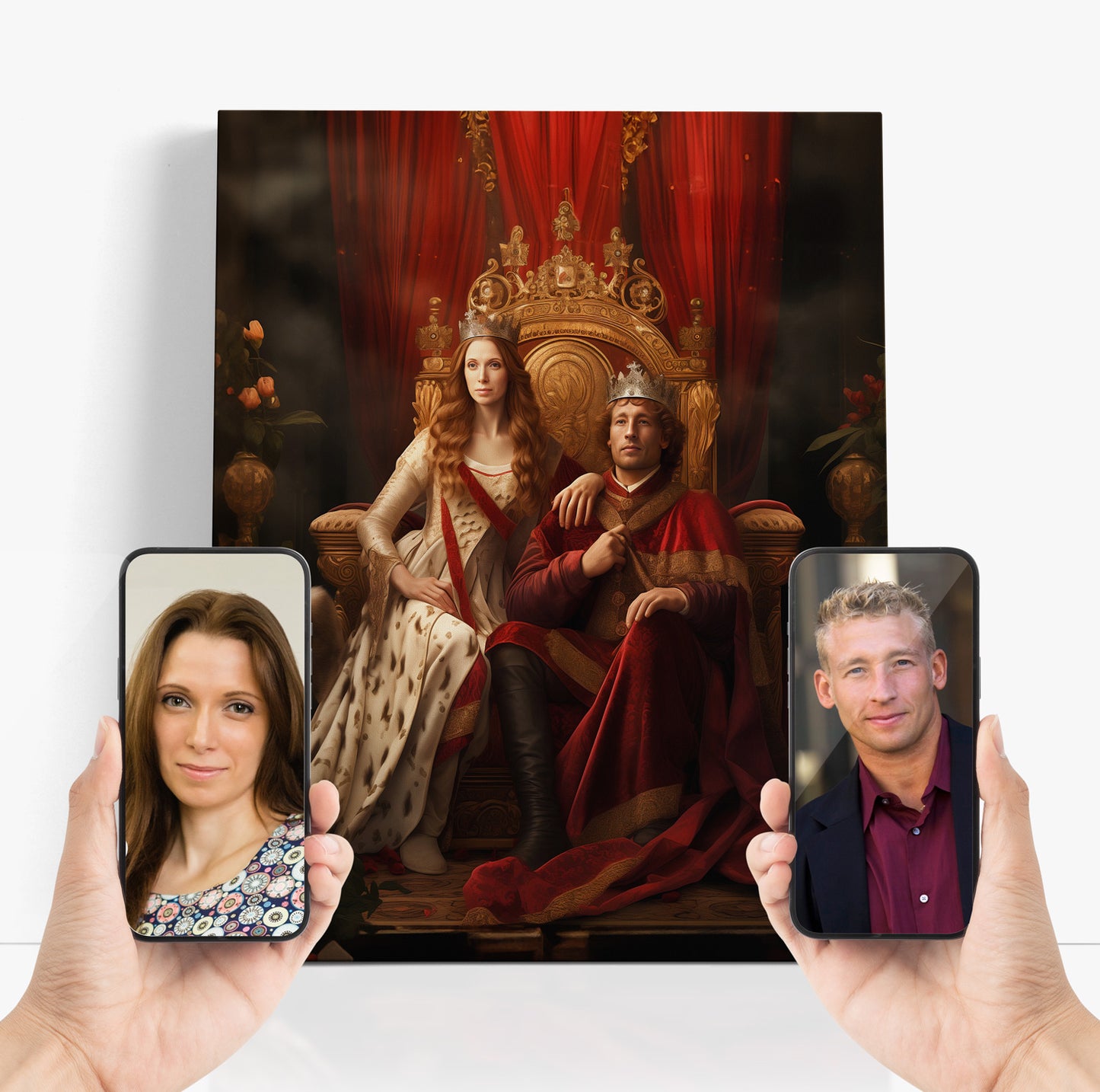 The Romantic King and Queen