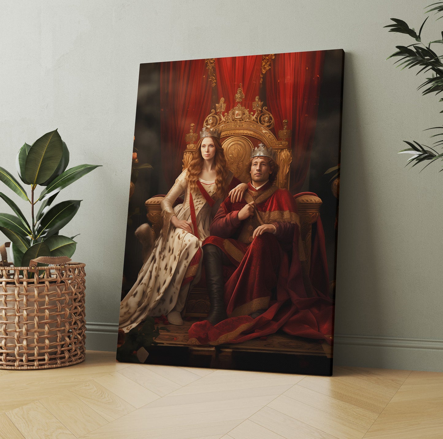 The Romantic King and Queen
