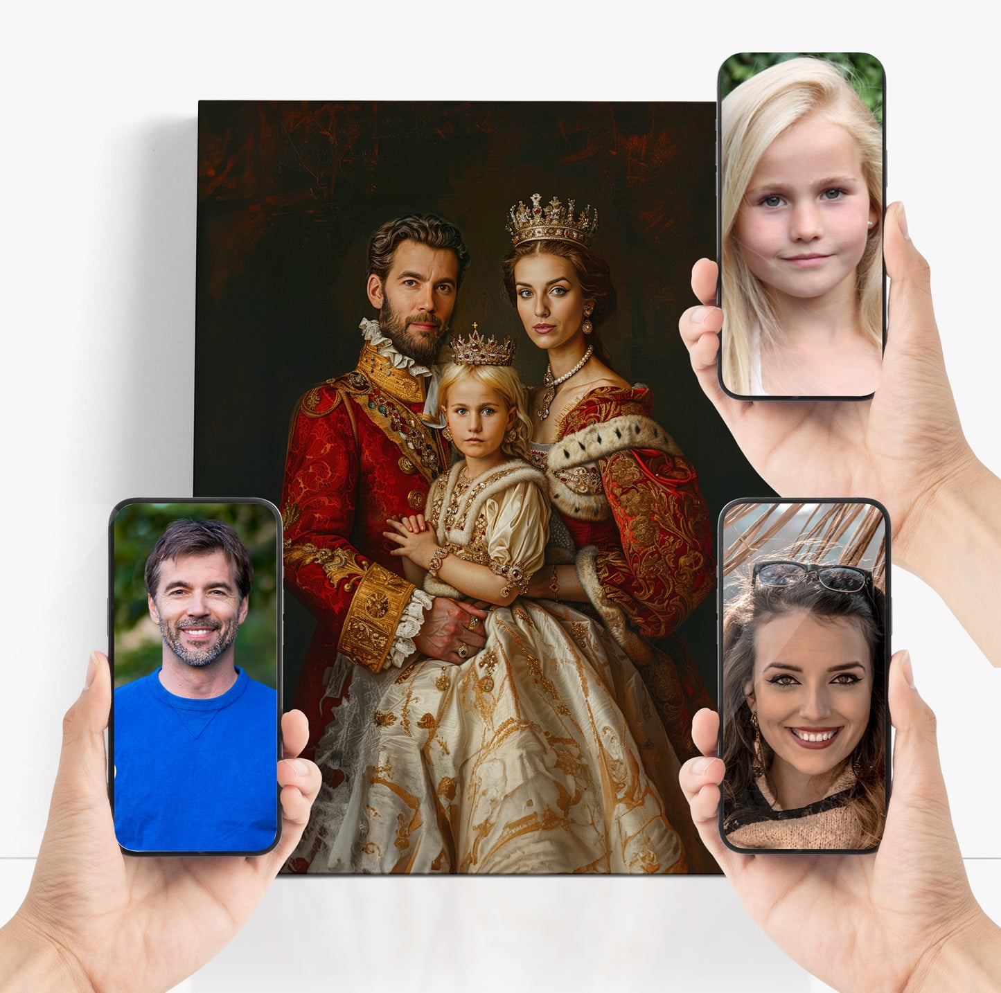 Royal Daughter Portrait