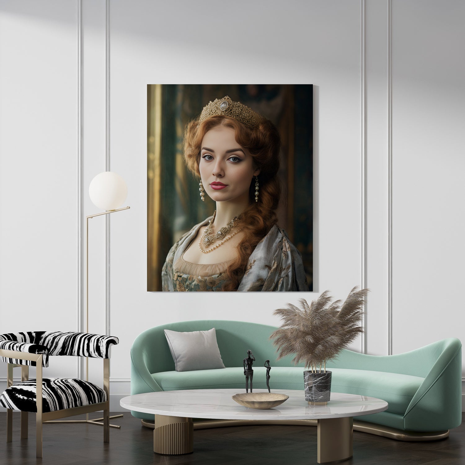 Princess Protrait The Princess Royal Portrait - A Regal Transformation – The Royal Portraits