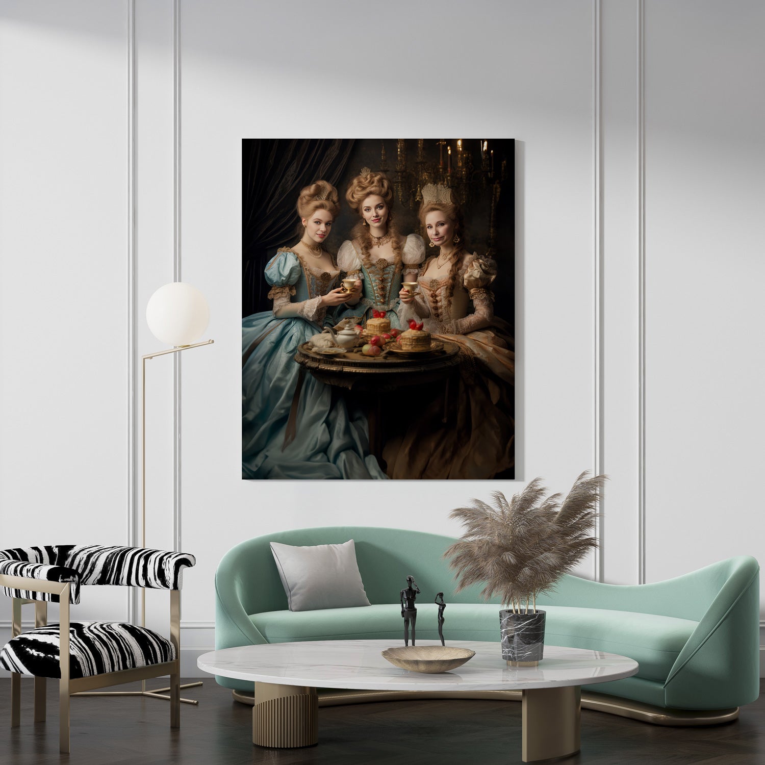 The Royal Tea Party Portrait - Tea, Tales, and Royalty – The Royal ...